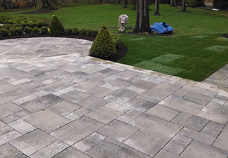 New Construction Landscaping Commerce MI | Squeals Landscaping - new-construction-hardscape-2