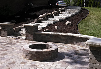 Hardscapes Commerce MI: Brick Pavers & Retaining Walls | Squeals - hardscape-web-brick-pit