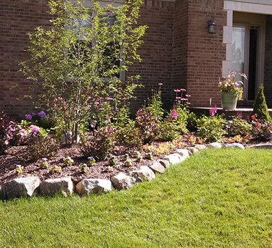 Landscape & Hardscape Design Commerce MI | Squeals Landscaping - image-content-front-yard